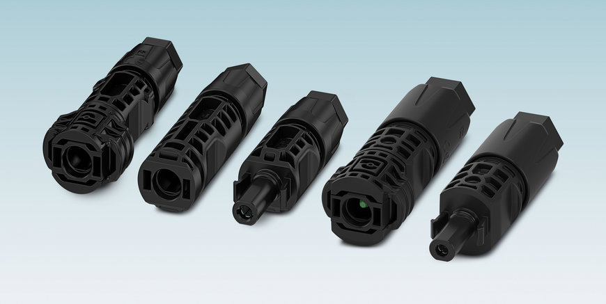 Neue Steckverbinder zur Verkabelung von Photovoltaikmodulen